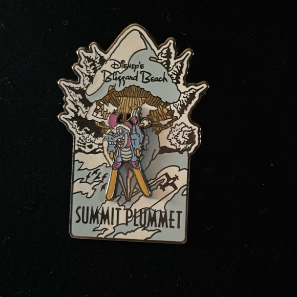 Summit Plummet 3D Slider Disney Ride pin Blizzard Beach  Icon BBB - Picture 4 of 5